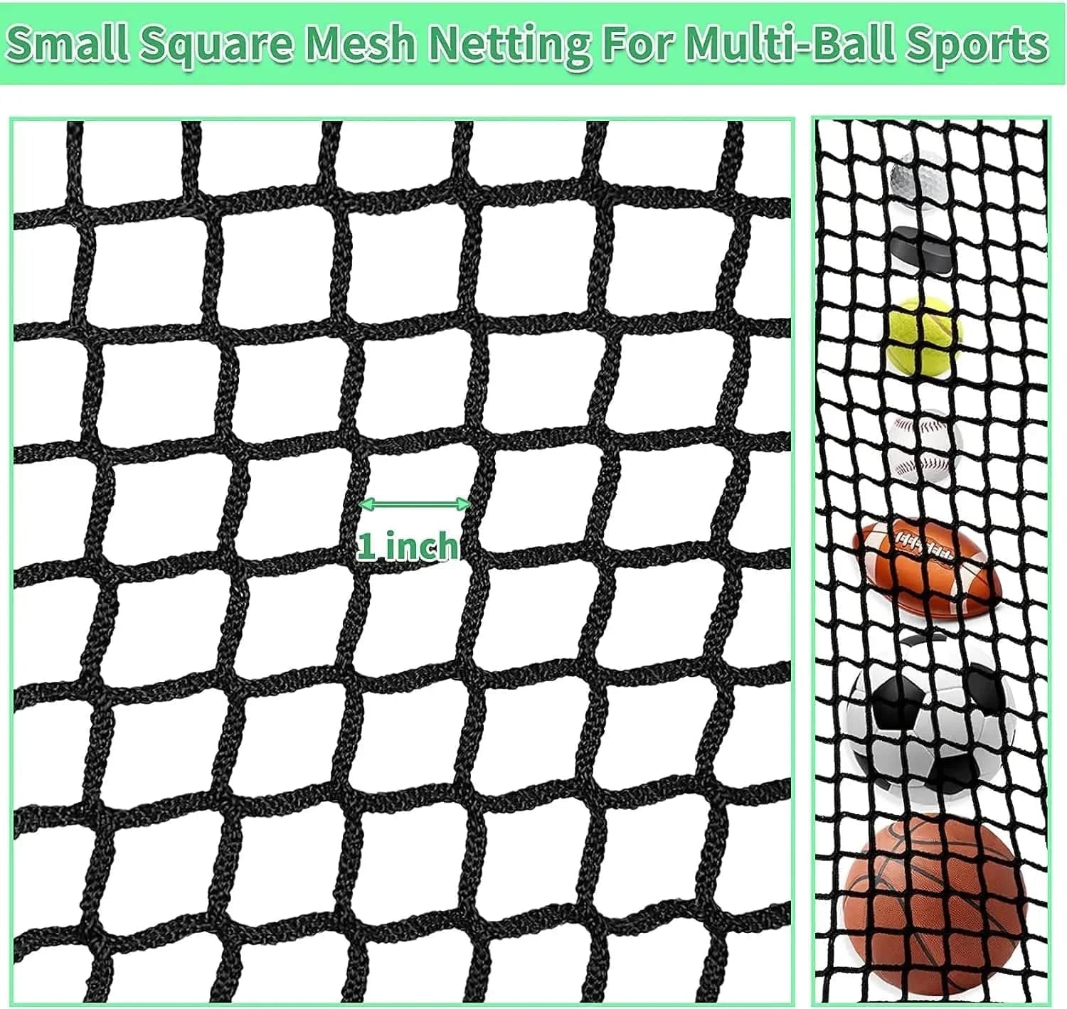 China China Golf Net-Sports Practice Barrier Net, Heavy Duty Golf Hitting Net,Soccer Backstop Net,Garden Balcony Protection Safe Net