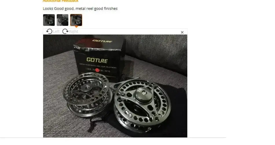 China China Goture 3/4 5/6 7/8 9/10 WT Fly Fishing Reels CNC-machined Large Arbor Fly Reel 2+1BB 1:1 For Trout Pike Carp Fishing Accessories