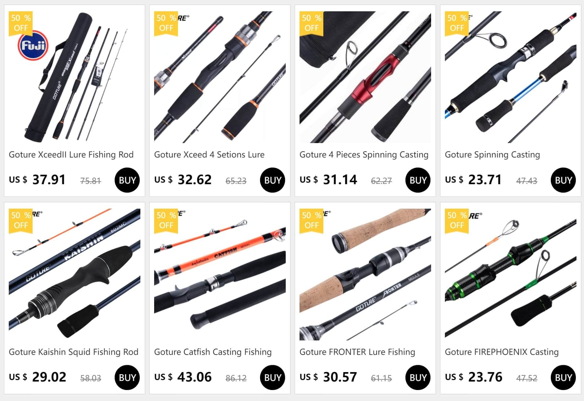 China China Goture 3/4 5/6 7/8 9/10 WT Fly Fishing Reels CNC-machined Large Arbor Fly Reel 2+1BB 1:1 For Trout Pike Carp Fishing Accessories