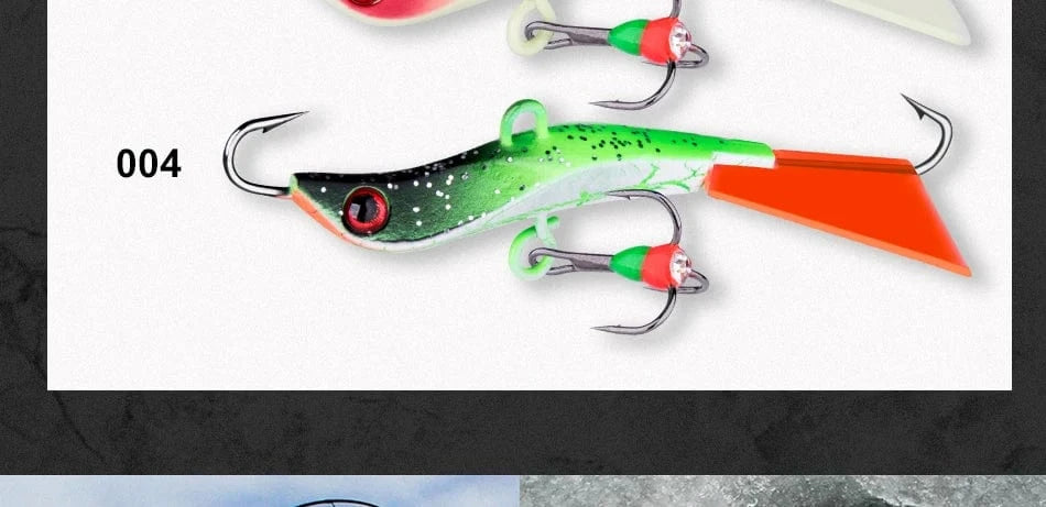 China China Goture Winter Ice Fishing Lure  Balancers Jig Fake Artificial Bait Jigging Raps 77mm 14.4g Wobbler Bait for Trout Bass Pike Carp