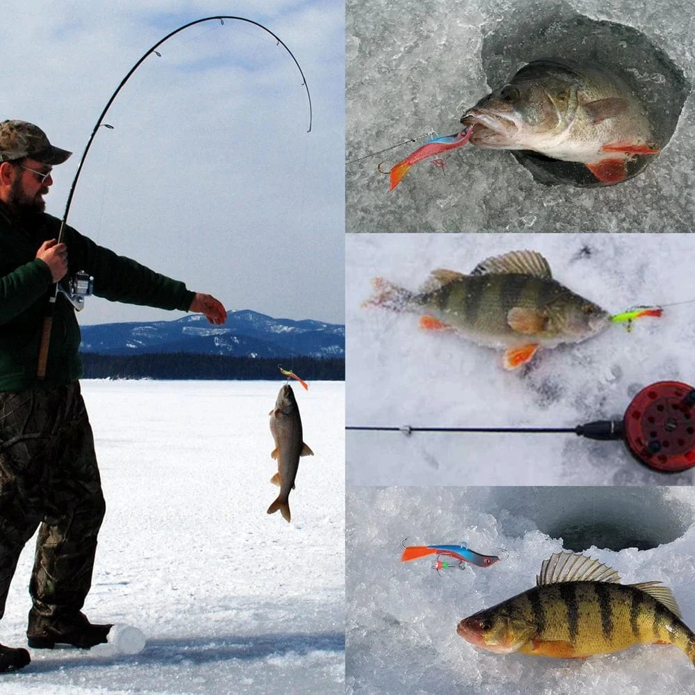 China China Goture Winter Ice Fishing Lure  Balancers Jig Fake Artificial Bait Jigging Raps 77mm 14.4g Wobbler Bait for Trout Bass Pike Carp