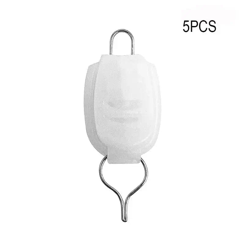 China China green 5Pcs Fishing Line Holder Buckle Stopper Keeper Clip For Baitcasting Reel Pescaria Accessories Pesca Fishing goods Tackle