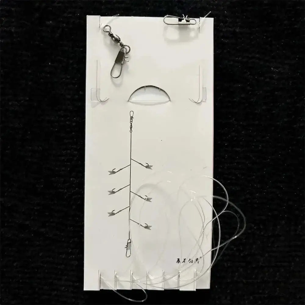 China China Green Rubber Sabiki Rigs Feather Lures Golden Hooks Fishing String Hooks Sea Bait Carbon Steels Sabiki Lure Saltwater