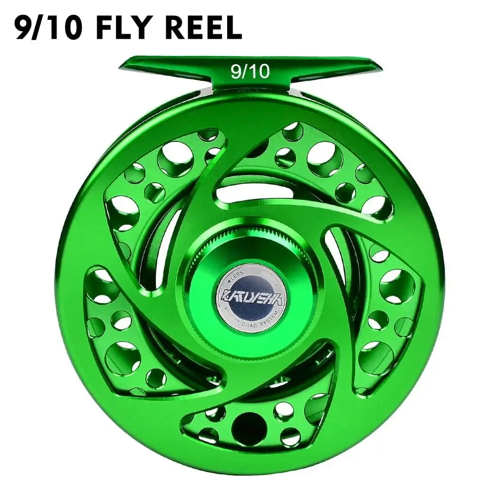China China Grey 9N10 1pc stainless steel fly fishing wheel Fishing Reel left/right handed Ice Fishing Wheel 90mm 97mm 104mm Fly Fishing Reels