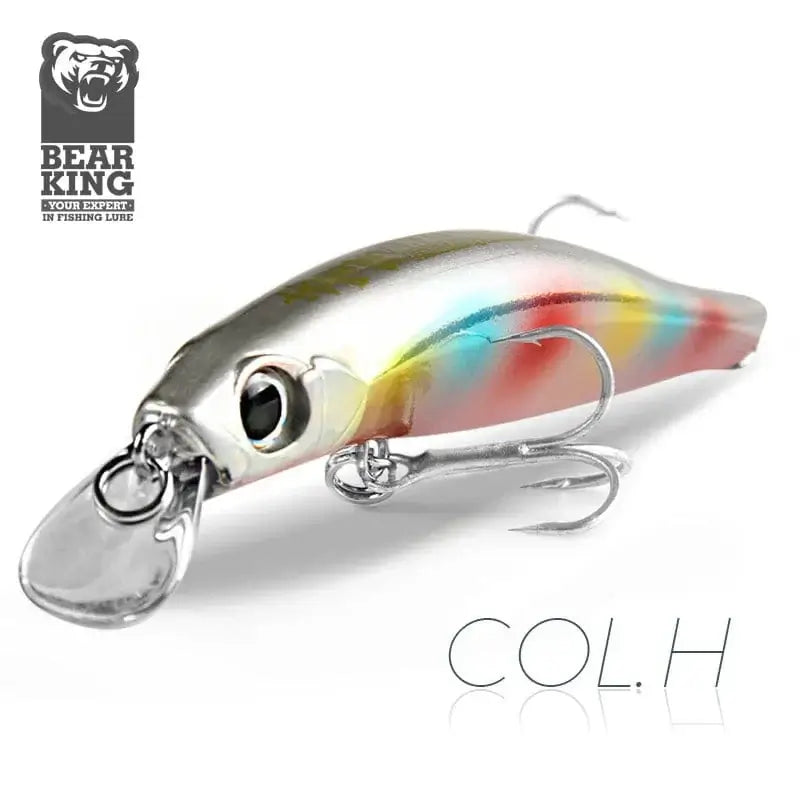 China China H / 105mm BEARKING 10.5cm 16g  8cm 8.5g Hot fishing gear shone sinking lures minnow crank fixed weight system wobbler bait isca artificial