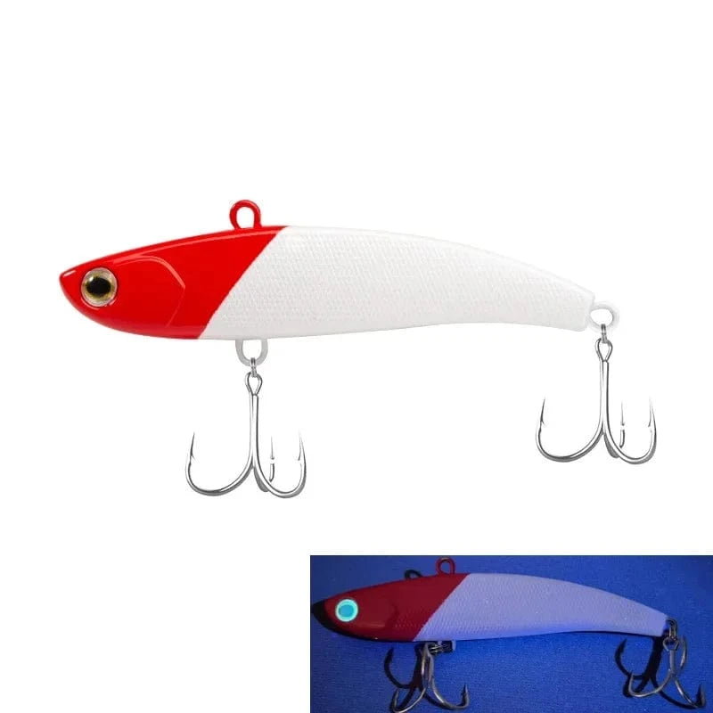 China China H / 60mm-10g Ima Rattin fishing lure 2024 Koume 90 winter ice Fishing VIB Lure 80/90mm 22g Rattlin Bait Sinking Spinning Swimbait Japan Hook