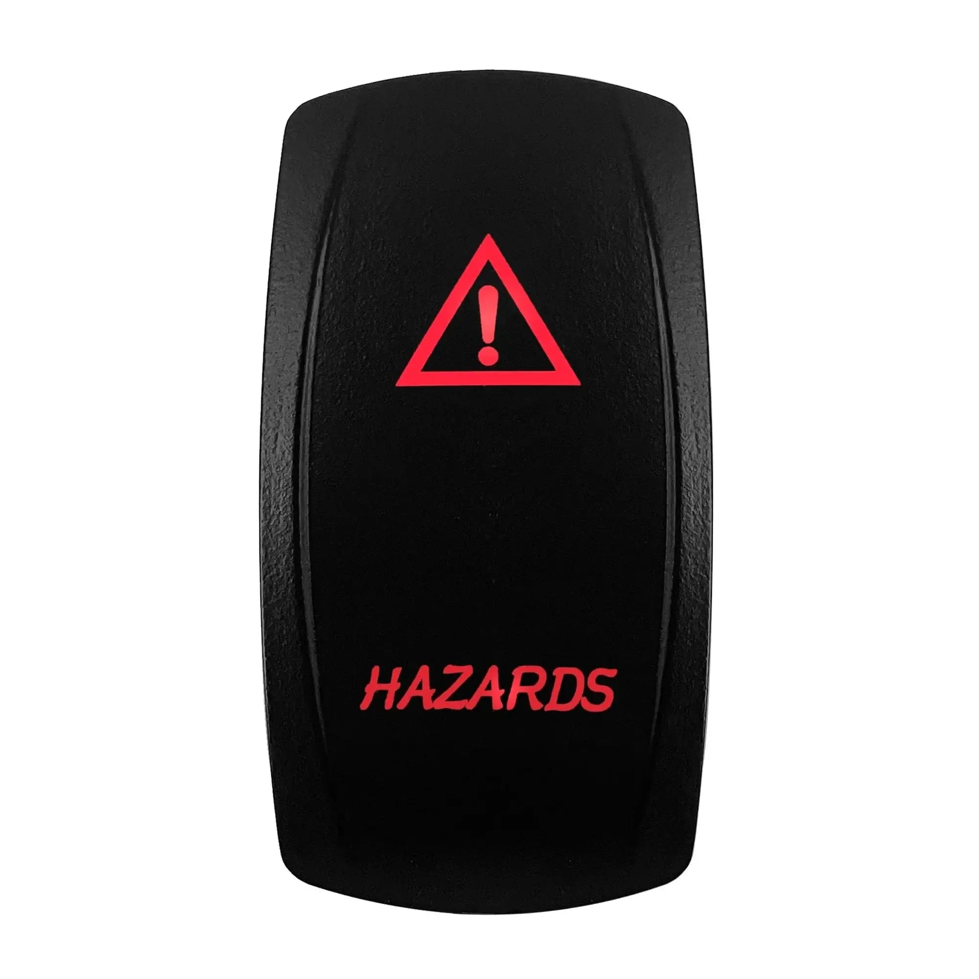 China China HAZARD Red Led Light Bar Car Boat Rocker Switch 12V/24V Marine Grade Toggle Switch SPST/DPDT for Polaris Jeep Autosteer Auto Machinery