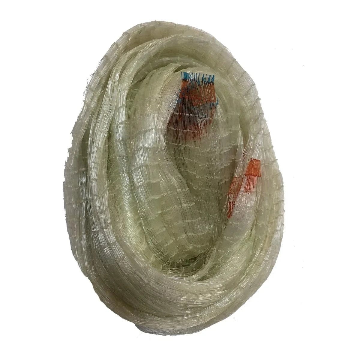China China Height 3.3m-5.3m Semi-Finished Cast Net Twine 0.33mm Throw Net Monofilament Nylon Net Fishing Accessories Cast Net for Fishing