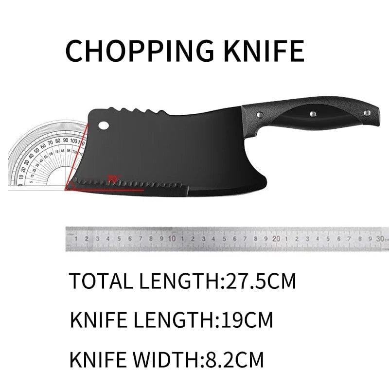 China China High Hardness Kitchen Chef Knife Bone Chopping Knife Meat Cleaver Chef Butcher Knives Fish Vegetables Slicing Butcher Cutter Dao