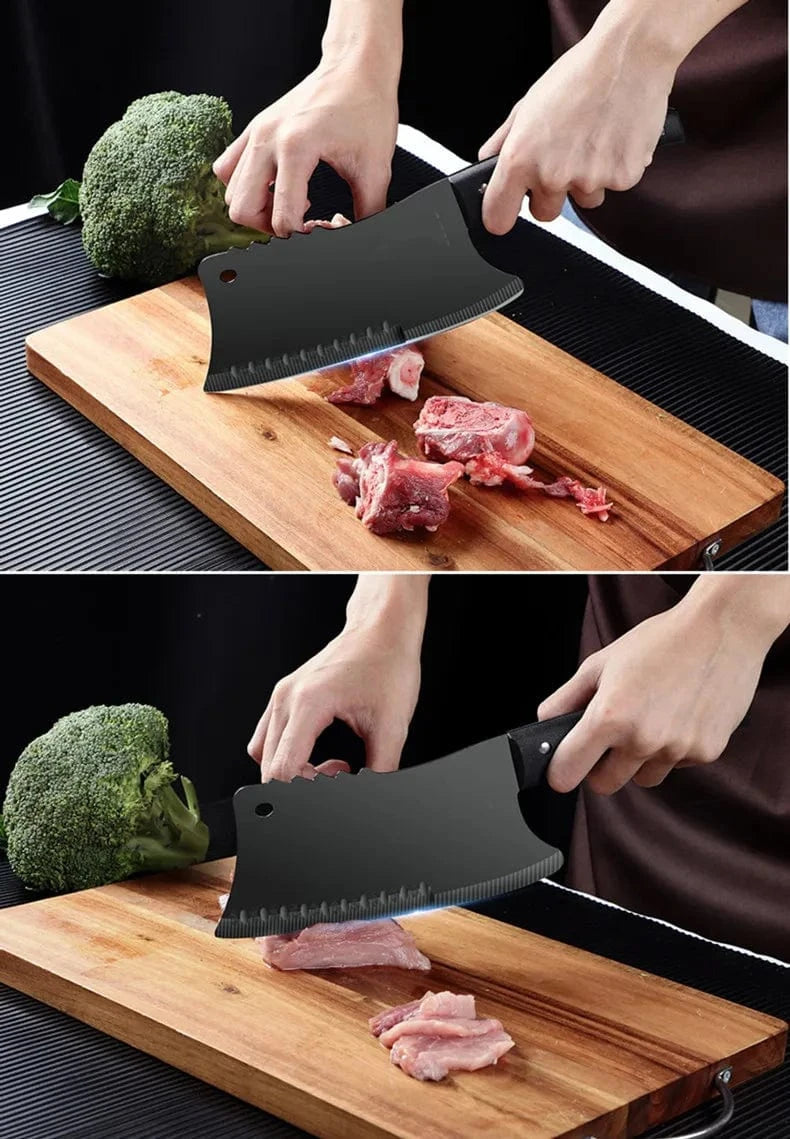 China China High Hardness Kitchen Chef Knife Bone Chopping Knife Meat Cleaver Chef Butcher Knives Fish Vegetables Slicing Butcher Cutter Dao
