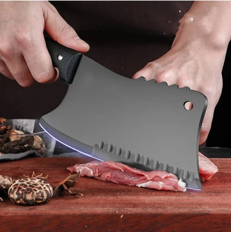 China China High Hardness Kitchen Chef Knife Bone Chopping Knife Meat Cleaver Chef Butcher Knives Fish Vegetables Slicing Butcher Cutter Dao