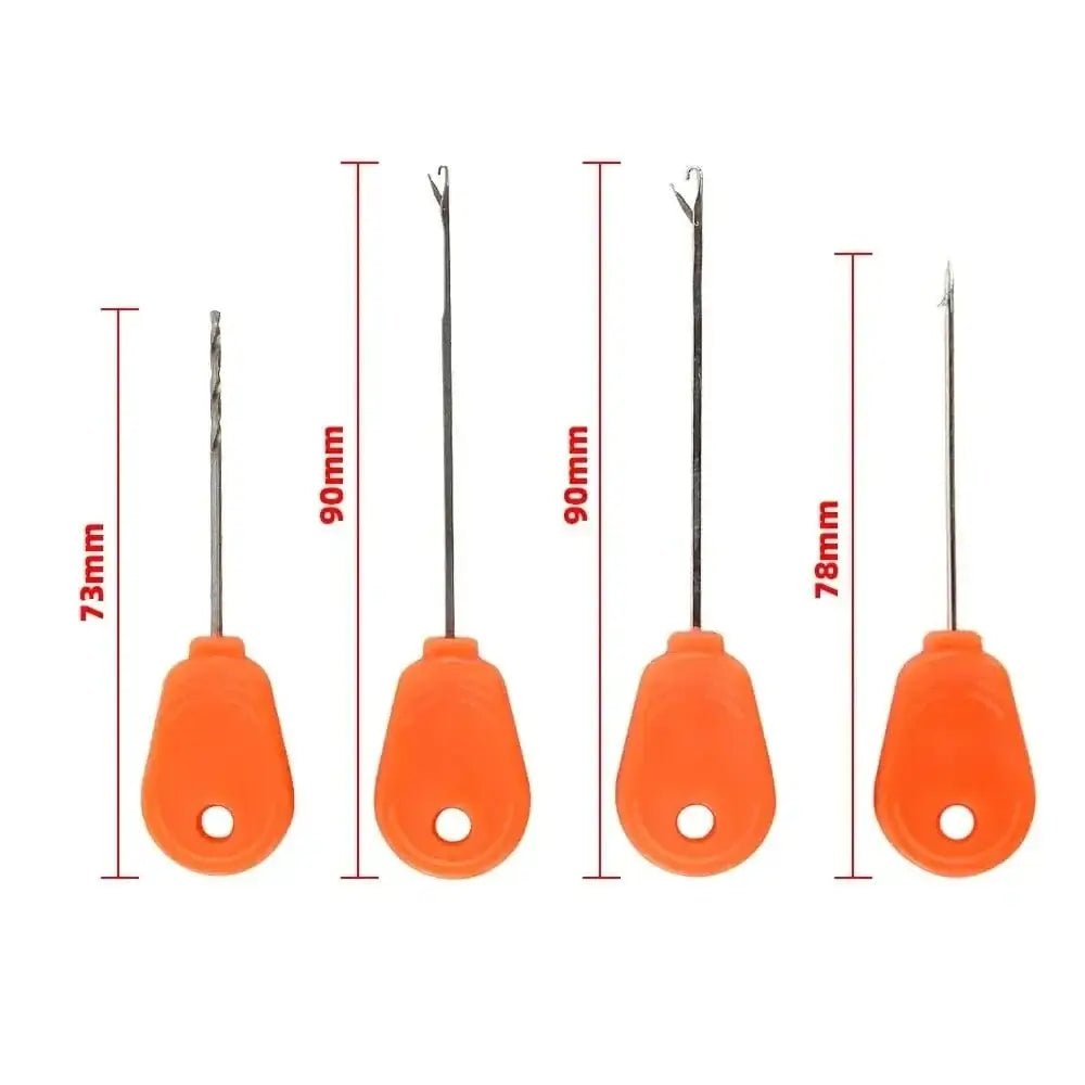 China China Hirisi 4pcs Carp Fishing Bait Needle With Box Fishing Bait Tools Fishing Accessories BT05
