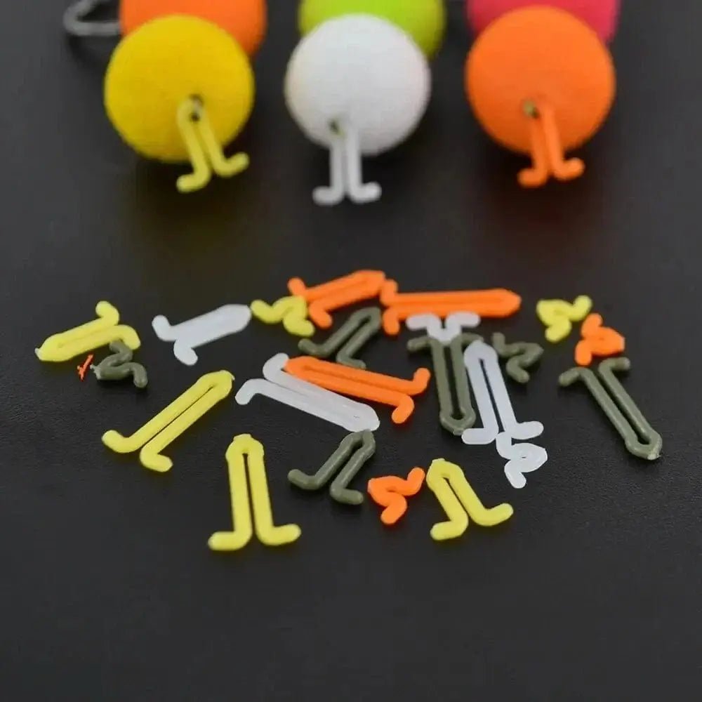 China China Hirisi 5 Pieces Carp Fishing Tackle Hair Rig Boilie Bait Drill Stops Boilie V Stopper Fishing Accessories AH163
