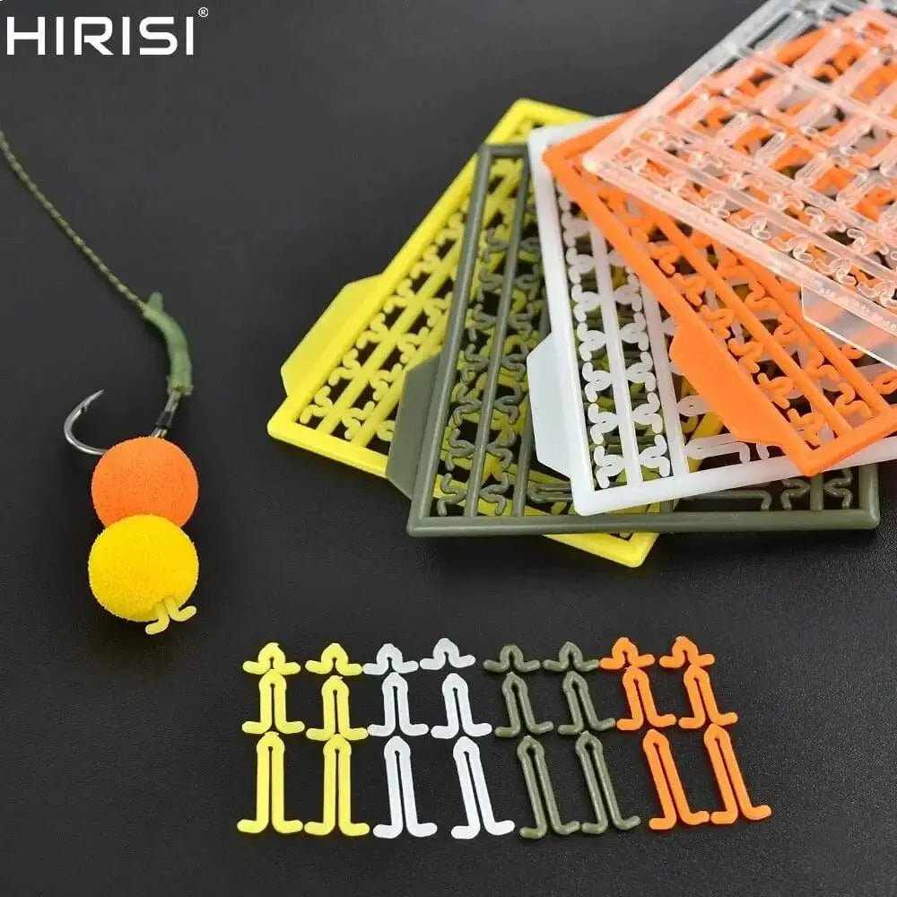 China China Hirisi 5 Pieces Carp Fishing Tackle Hair Rig Boilie Bait Drill Stops Boilie V Stopper Fishing Accessories AH163