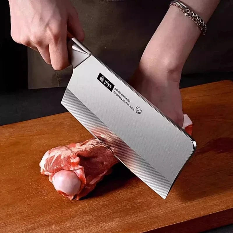China China Household kitchen knife set with wrought steel handle, multi-functional kitchen knife,sharp and high hardness bone cutting knife