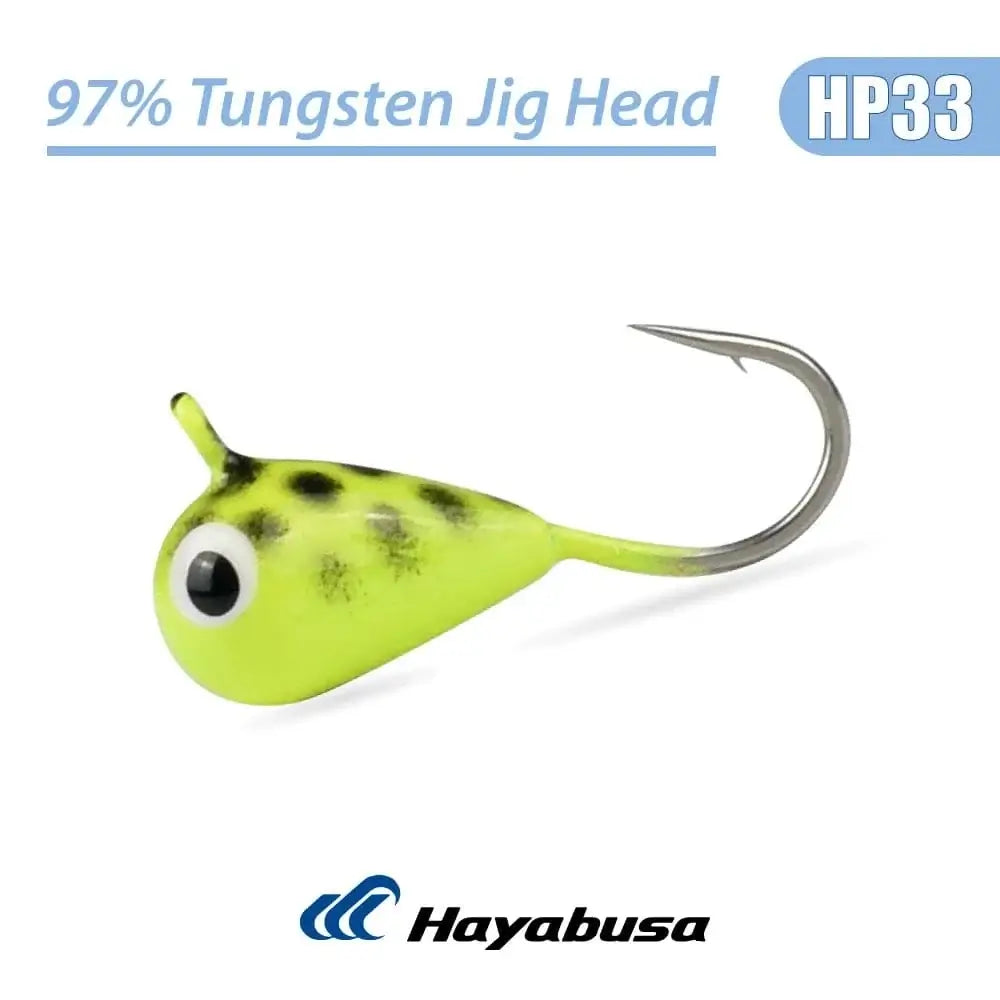China China HP-33 / 5.0mm Elite TG 5pcs Tungsten Ice Fishing Jig,2.7mm-6.0mm Tear Drop Hayabusa Hook Winter Pike Carp Panfish Soft Lure Bait Tackel