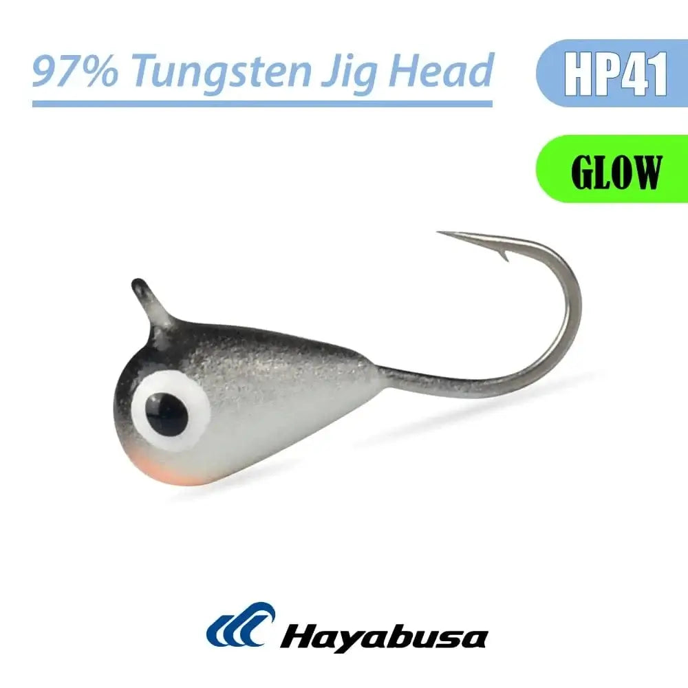 China China HP-41 / 6.0mm Elite TG 5pcs Tungsten Ice Fishing Jig,2.7mm-6.0mm Tear Drop Hayabusa Hook Winter Pike Carp Panfish Soft Lure Bait Tackel