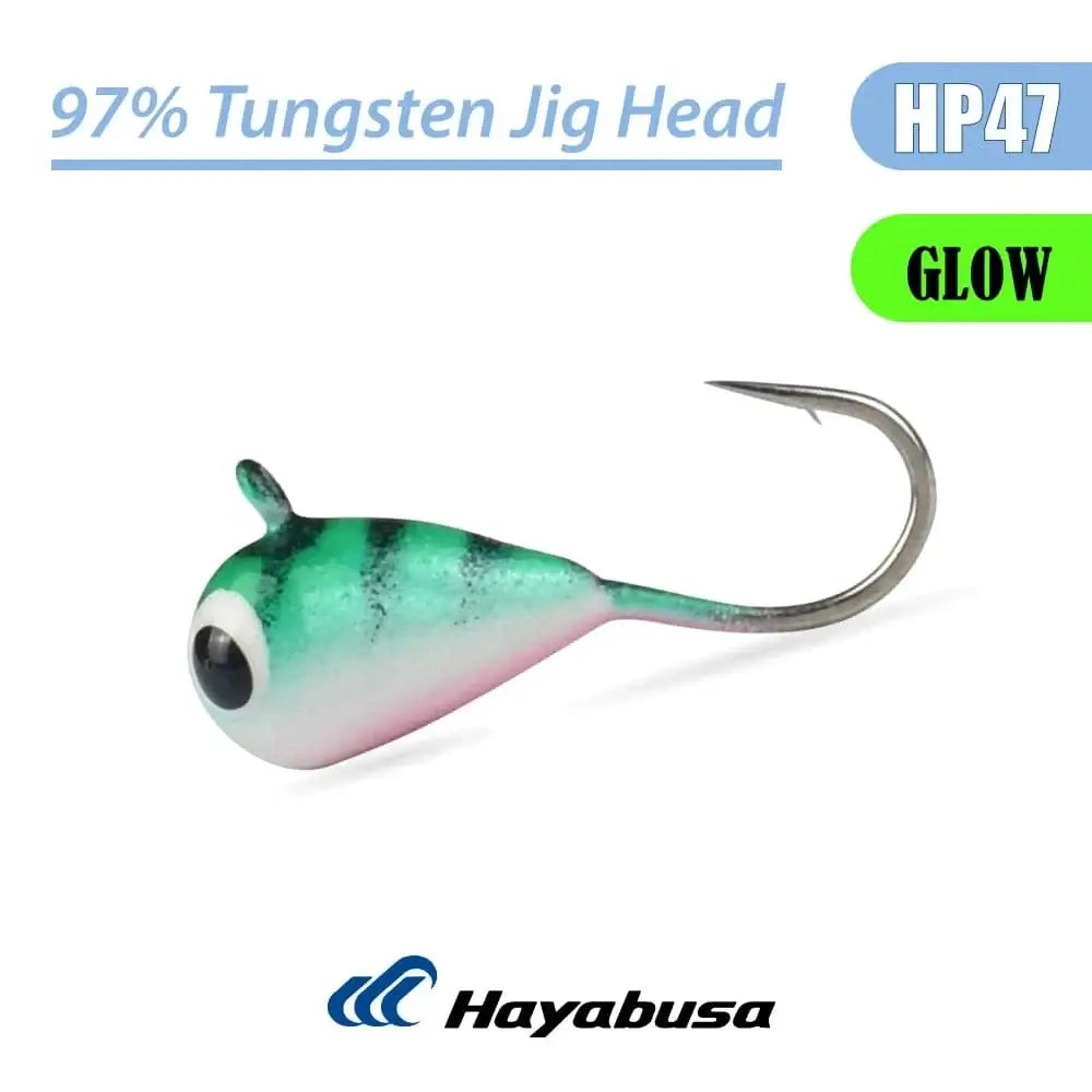 China China HP-47 / 4.0mm Elite TG 5pcs Tungsten Ice Fishing Jig,2.7mm-6.0mm Tear Drop Hayabusa Hook Winter Pike Carp Panfish Soft Lure Bait Tackel