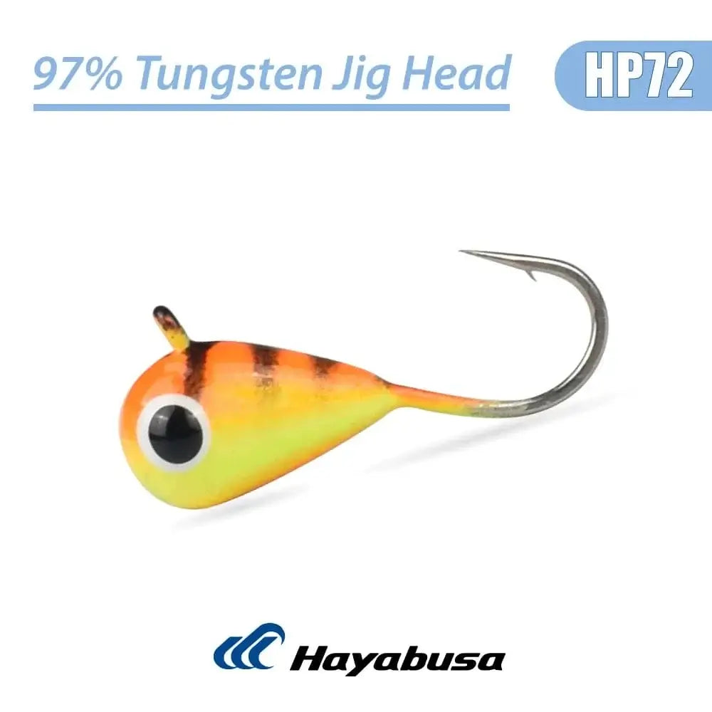 China China HP-72 / 2.7mm Elite TG 5pcs Tungsten Ice Fishing Jig,2.7mm-6.0mm Tear Drop Hayabusa Hook Winter Pike Carp Panfish Soft Lure Bait Tackel