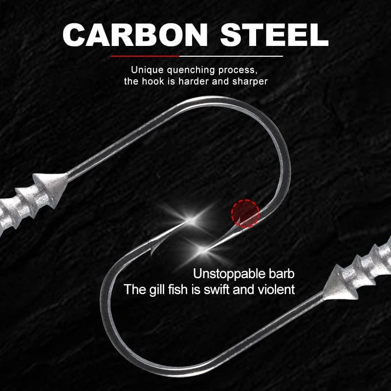China China Hunthouse fishing hooks jig head 20g 30g 40g 3 pcs/pack  fishing tackle equiped with soft lure peche 2020 new lw313