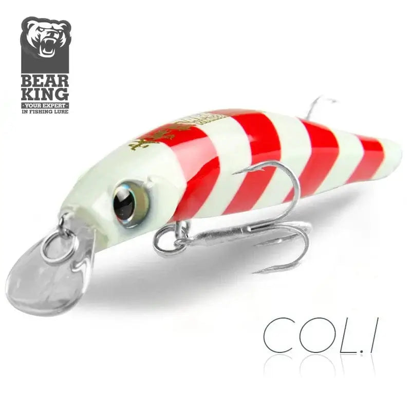 China China I / 105mm BEARKING 10.5cm 16g  8cm 8.5g Hot fishing gear shone sinking lures minnow crank fixed weight system wobbler bait isca artificial