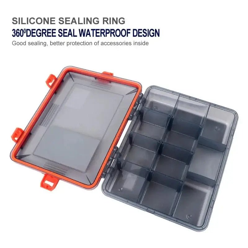 China China ILURE Fishing Tackle Box Large Capacity Waterproof Fishing Accessories Fish Hook Storage Lure Bait Organizer Boxes Fishing Goods