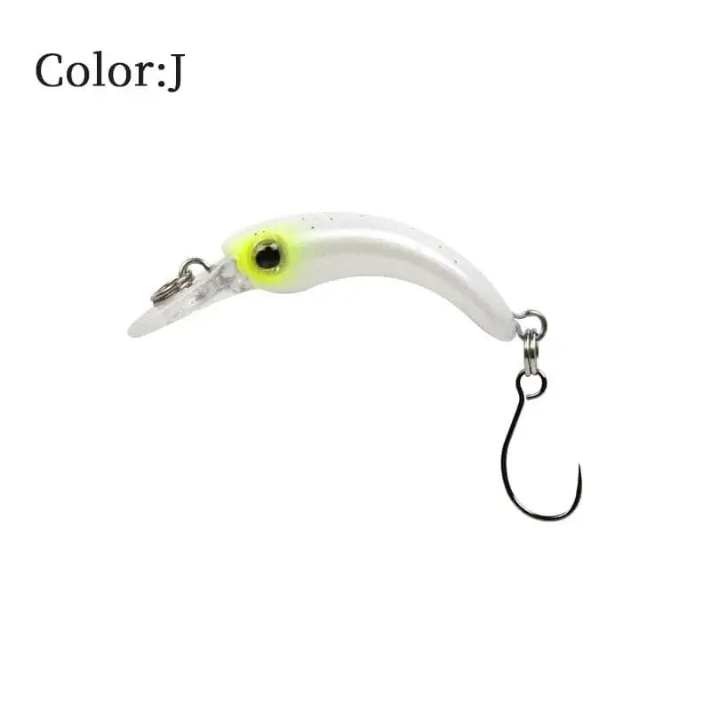 China China J / 1.2g 40mm LETOYO Floating Injured Fishing Lure 40mm 1.2g Micro Lures Artificial Minnow Bait Wobblers For Trout Bass Perch