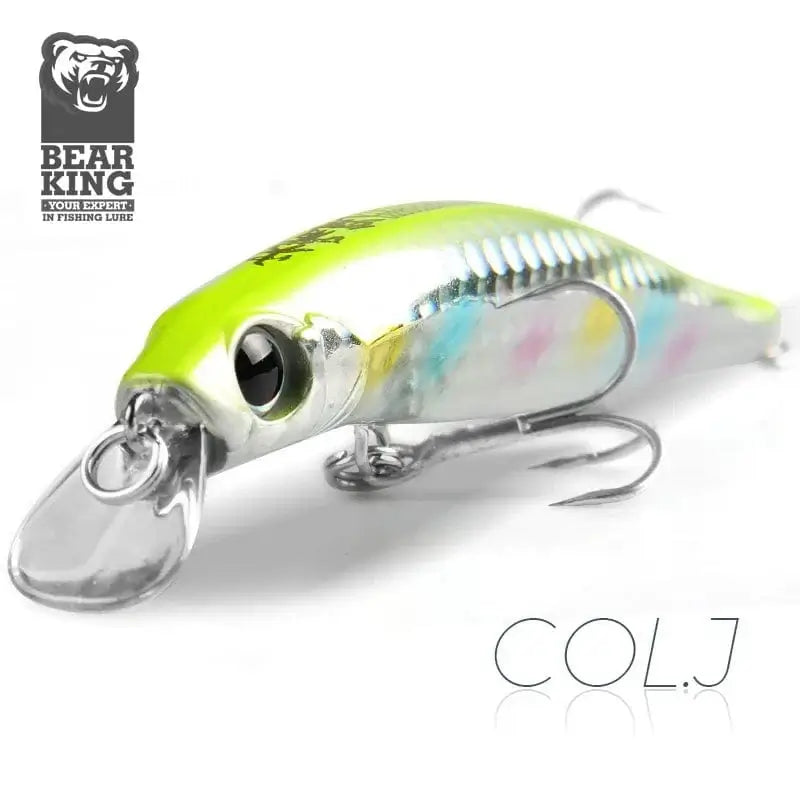 China China J / 105mm BEARKING 10.5cm 16g  8cm 8.5g Hot fishing gear shone sinking lures minnow crank fixed weight system wobbler bait isca artificial