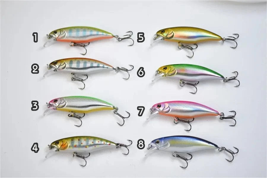 China China Japan Hot Model Sinking Minnow Fishing Lures 52mm 4.5g Jerkbait Bass Pike Carkbait Wobblers Swimbait Professional Hard Bait