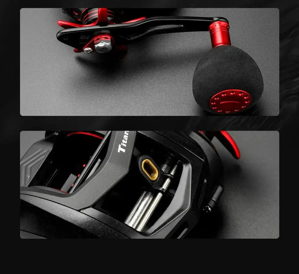 China China JOHNCOO Fishing reel MT200 Bait Casting Reel Big Game 13kg Max Drag jigging Fishing Reel 11+1 BB 7.1:1 Baitcasting reel