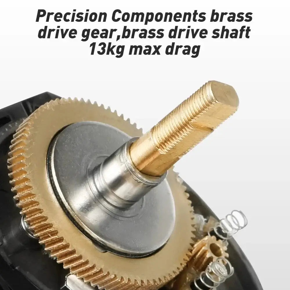 China China JOHNCOO Fishing reel MT200 Bait Casting Reel Big Game 13kg Max Drag jigging Fishing Reel 11+1 BB 7.1:1 Baitcasting reel