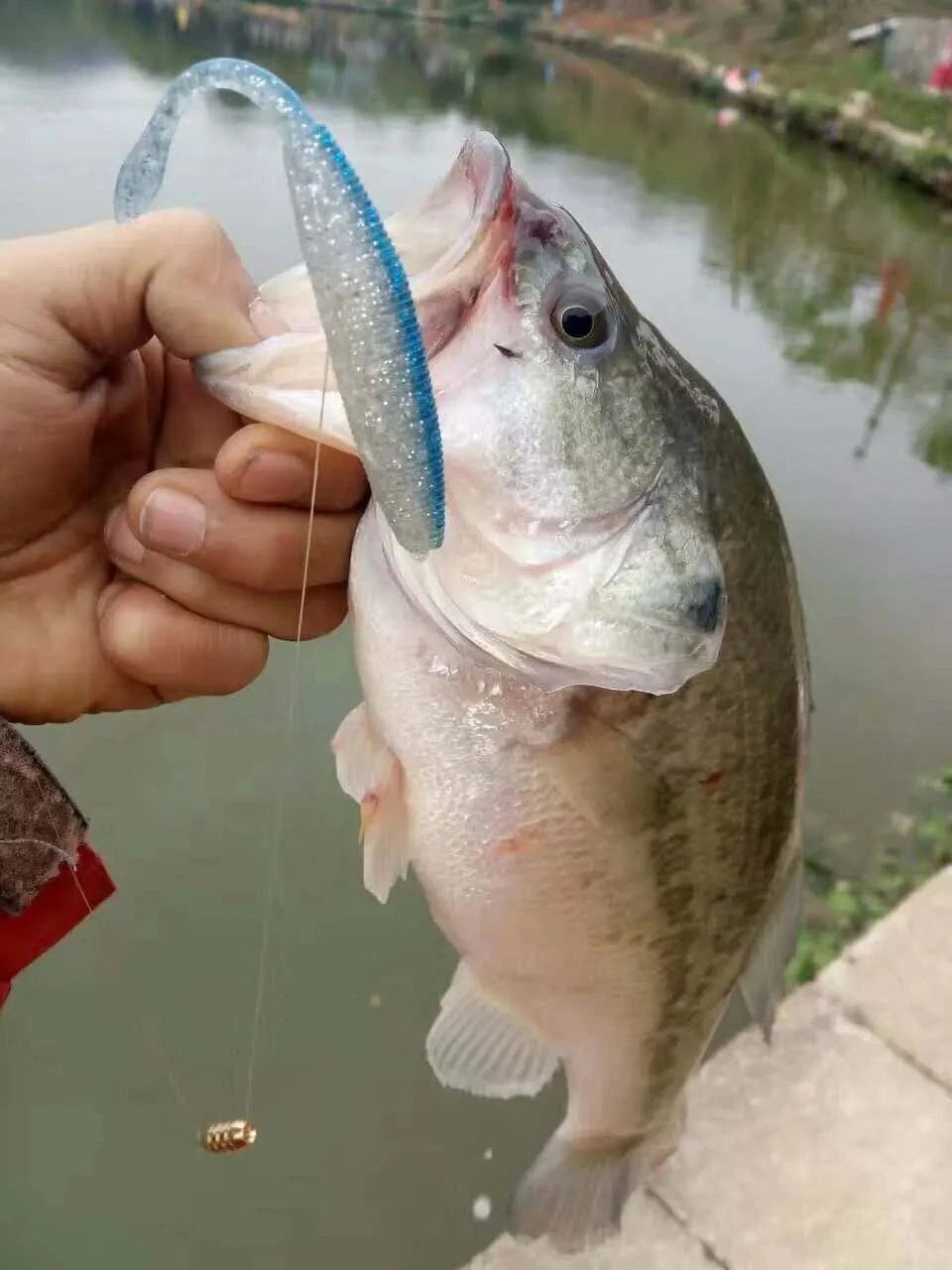 China China KESFISHING Artificial Silicone Soft Baits Drive Shad 4" Bass Pike Shrimp Scented Salts Pesca Fishing Lures Tackle
