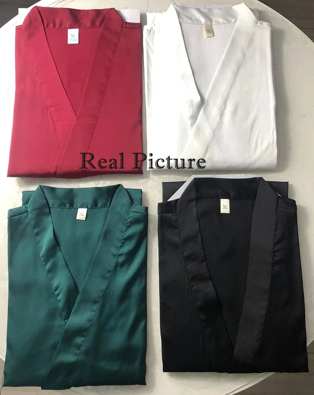 China China Kimono Bathrobe Gown Female Robe Set Satin Sleepwear Casual Nightgown Bridal Wedding Gift Sexy Nightwear Intimate Lingerie