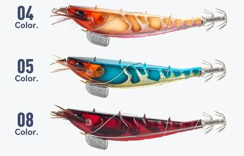 China China Kingdom Fishing Lure Bandag EGI Pro Artificial Bait 100mm 115mm Sinking Luminous Squid Jig Octopus Cuttlefish Sea Fishing Lures