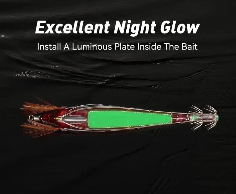 China China Kingdom Fishing Lure Bandag EGI Pro Artificial Bait 100mm 115mm Sinking Luminous Squid Jig Octopus Cuttlefish Sea Fishing Lures