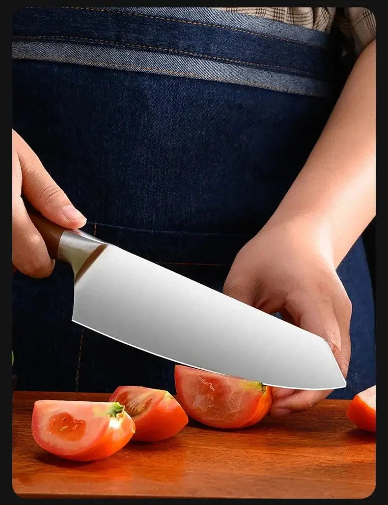 China China Kitchen Knife Stainless Steel Slicing Cleaver Japanese Chef Fish Cutting Vegetables Meat Cooking Knives Set Tools Kitchen Knives