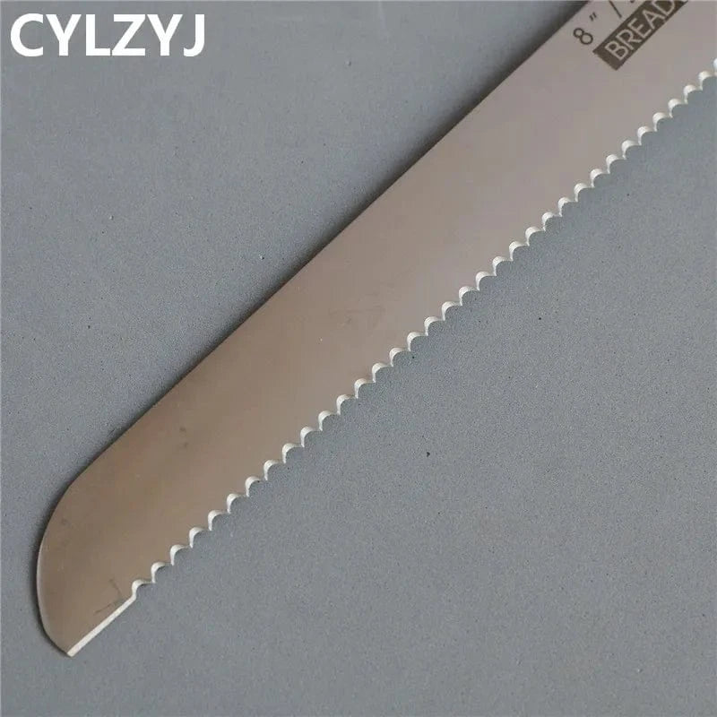 China China Kitchen Knives Set chef knives sets Stainless Steel Kitchen Knives Scissors Sharpener Chef Slicer Paring Bread Utility Knife