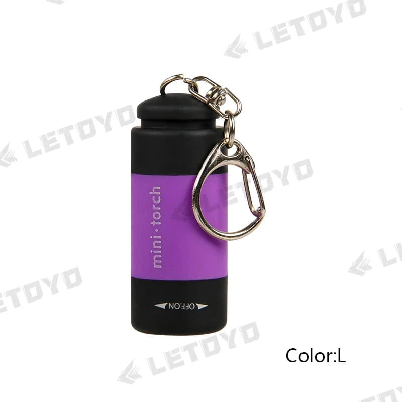 China China L LETOYO UV USB Flashlights Led Mini Light Portable Rechargeable Waterproof Flashlight for squid jig Sea fishing accessories
