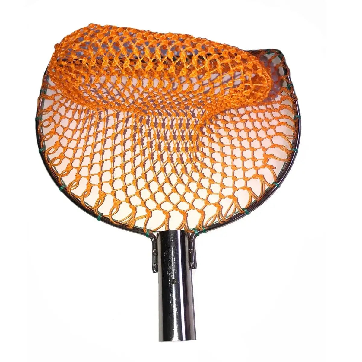 China China Landing Net for Fihsing Replace Head Flat Solid Stainless Steel Ring Light Depth Strong Nylon Net Fishing Accessory 25cm-40cm