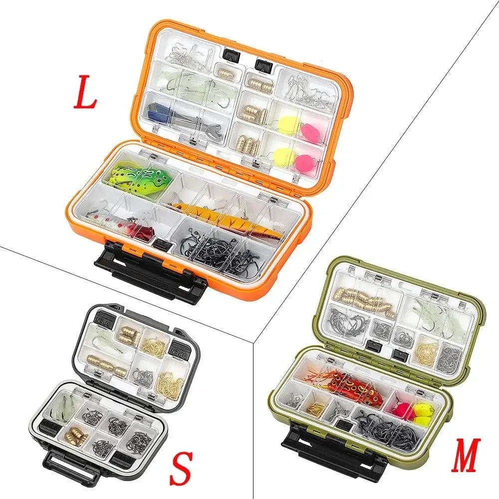 China China Large Capacity 24/28 Grid Fishing Gear Accessories Waterproof sub-Box Fishing Hook Supplies Tool Storage Box Fishing Tackle Box