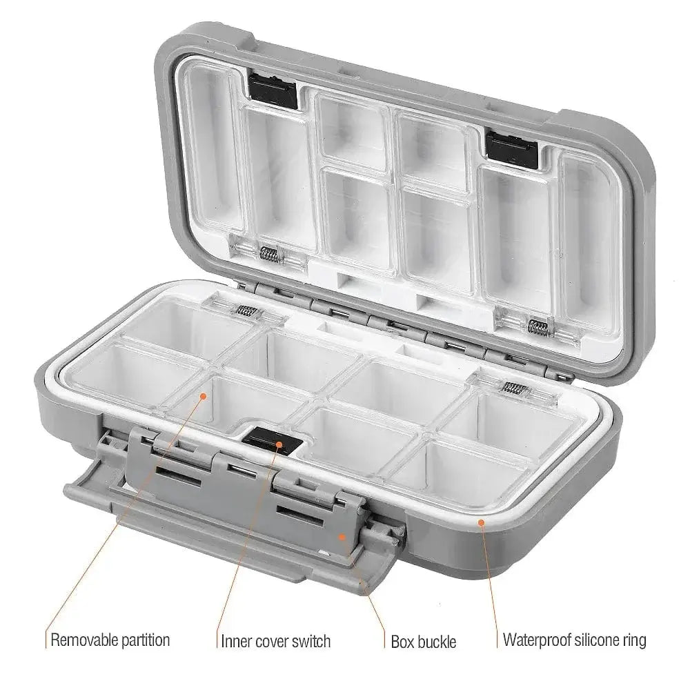 China China Large Capacity 24/28 Grid Fishing Gear Accessories Waterproof sub-Box Fishing Hook Supplies Tool Storage Box Fishing Tackle Box