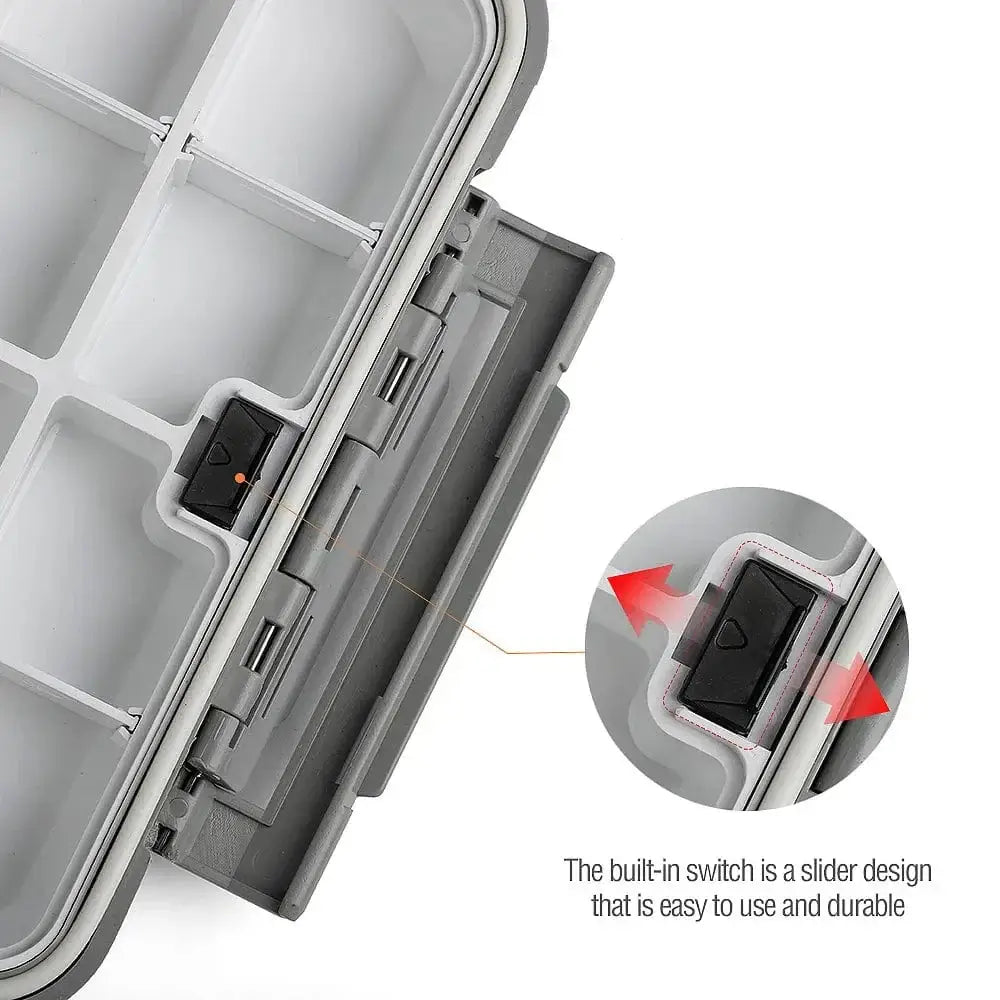 China China Large Capacity 24/28 Grid Fishing Gear Accessories Waterproof sub-Box Fishing Hook Supplies Tool Storage Box Fishing Tackle Box