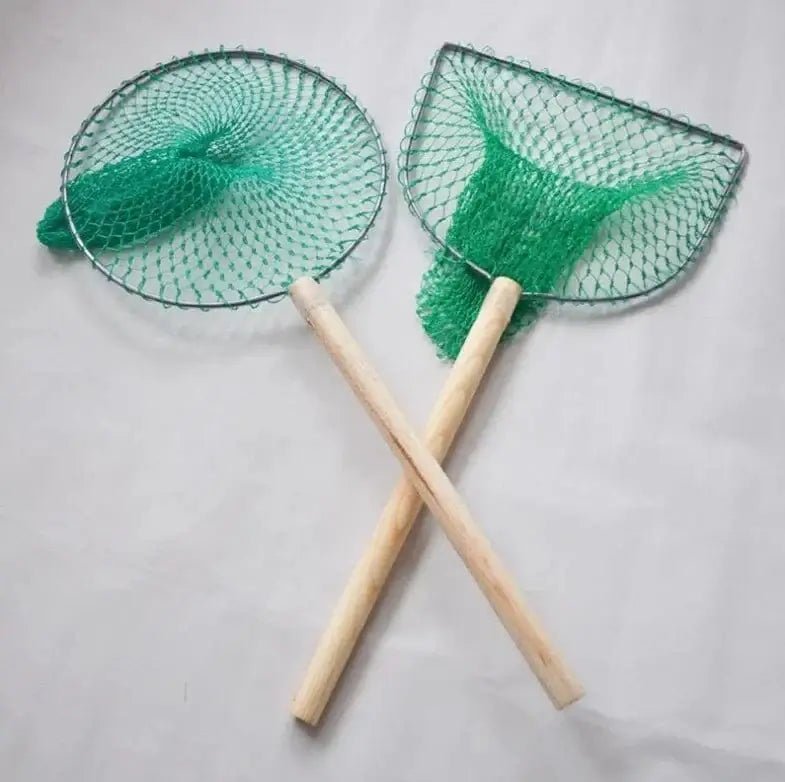 China China Lawaia Fishing Landing Net Stainless Steel Net Head Multi-strand Nylon Fishing Net Fly Fishing Fishing Tool 30cm
