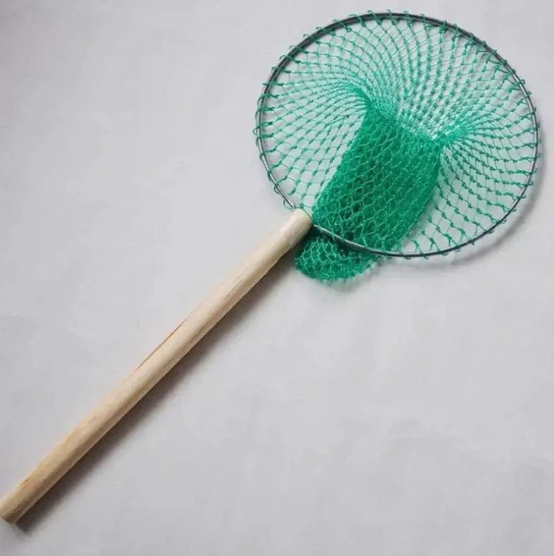 China China Lawaia Fishing Landing Net Stainless Steel Net Head Multi-strand Nylon Fishing Net Fly Fishing Fishing Tool 30cm