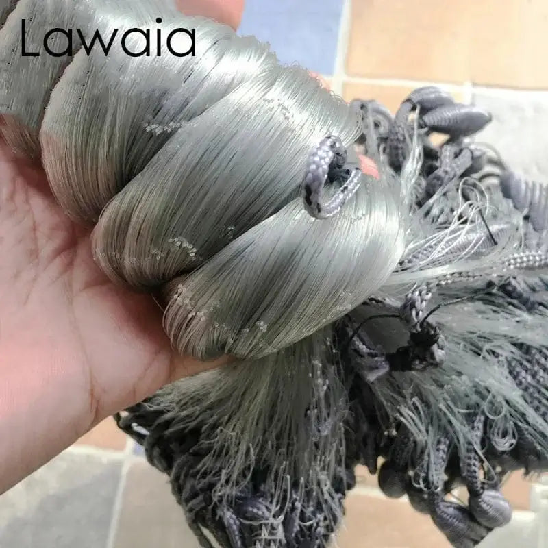 China China Lawaia Gill Net Finland Network Small Mesh Handmade Gill Net Hand-made European Style Fishing Nets Fishing Tackle Outdoor