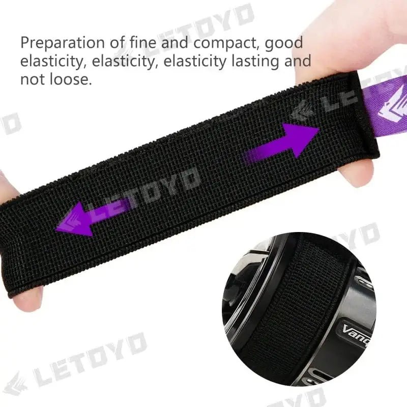 China China LETOYO 4pcs flexible Spinning reel spool  belt with handle Durable fishing Reel  spool Cover fishing Accessories fishing  tool