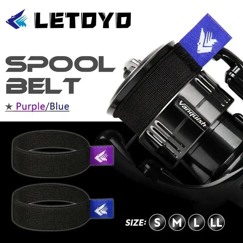 China China LETOYO 4pcs flexible Spinning reel spool  belt with handle Durable fishing Reel  spool Cover fishing Accessories fishing  tool
