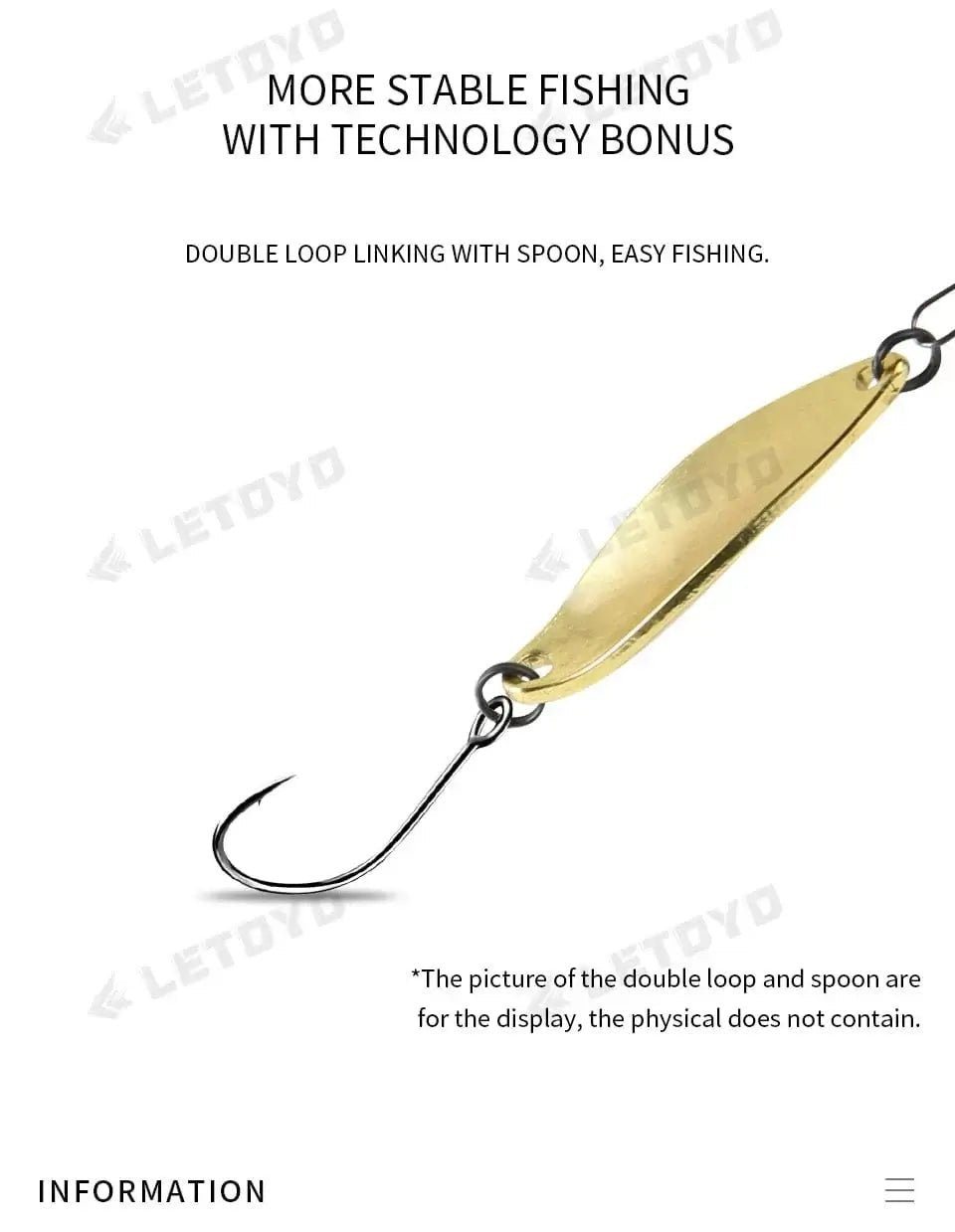 China China LETOYO forged shank Barbed oversize eye Fishhook for spoon lure High Carbon Steel black nickle spinner hook for Stream fishing