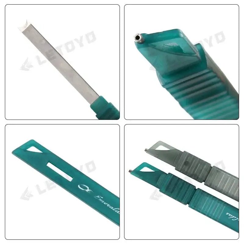 China China LETOYO Squid Nerve Cord Cut Fishing Tools Correct squid jig hook Stainless Steel Squid Knife for Webfoot Octopus Cuttlefish