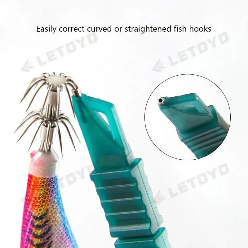 China China LETOYO Squid Nerve Cord Cut Fishing Tools Correct squid jig hook Stainless Steel Squid Knife for Webfoot Octopus Cuttlefish